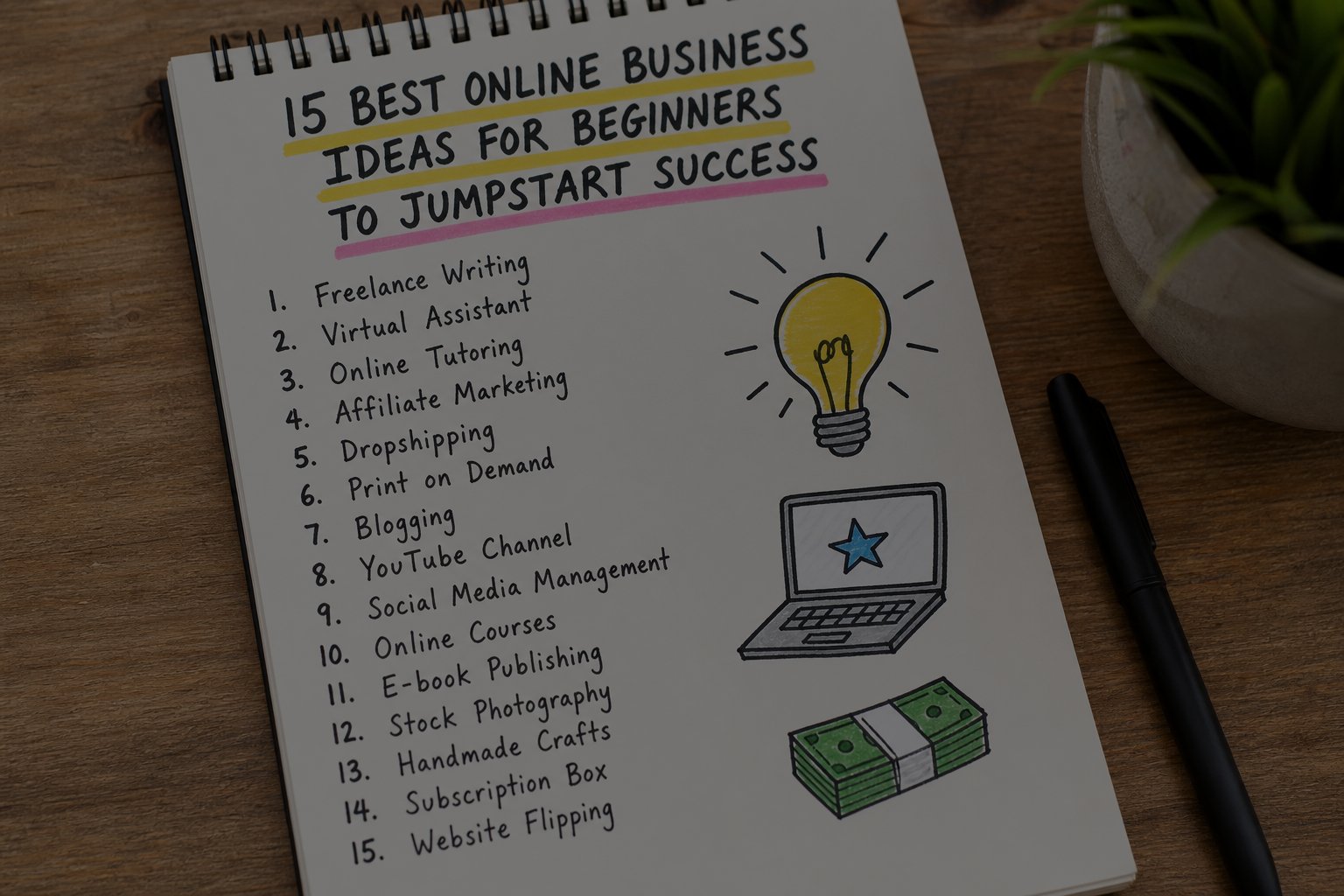 15 Best Online Business Ideas for Beginners to Jumpstart Success