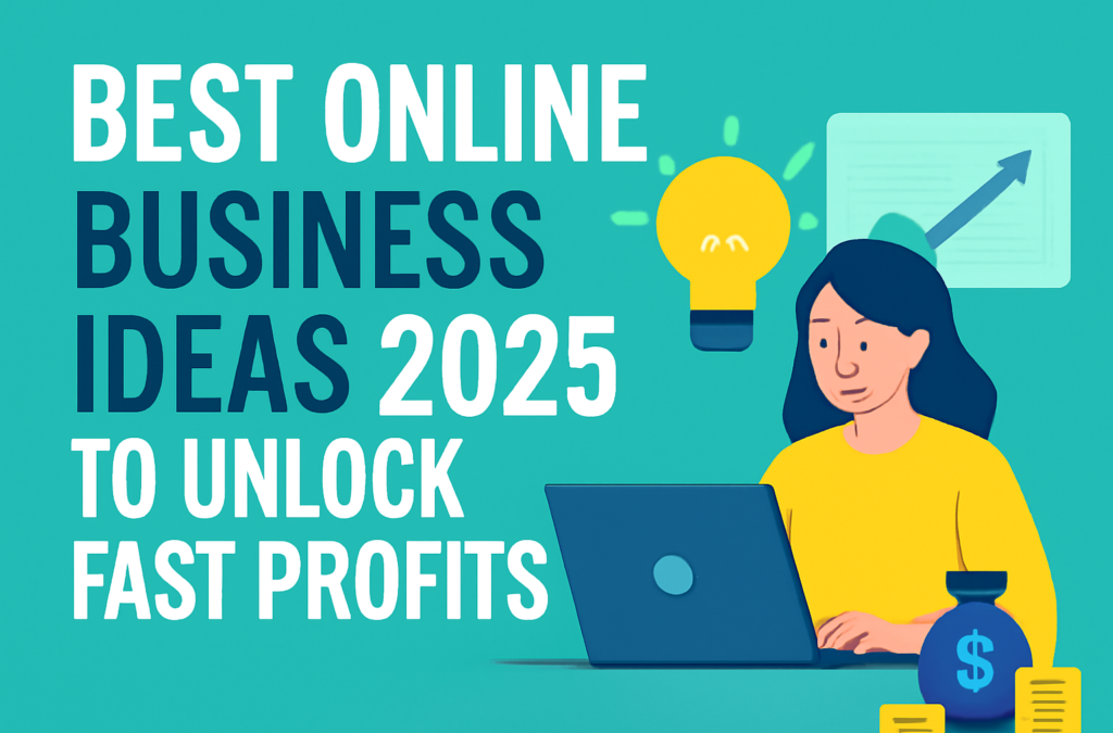 Best Online Business Ideas 2025 to Unlock Fast Profits
