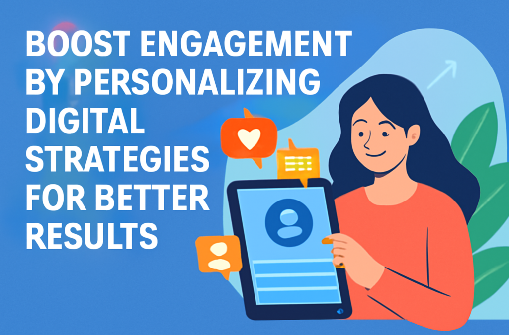 Boost Engagement by Personalizing Digital Strategies for Better Results