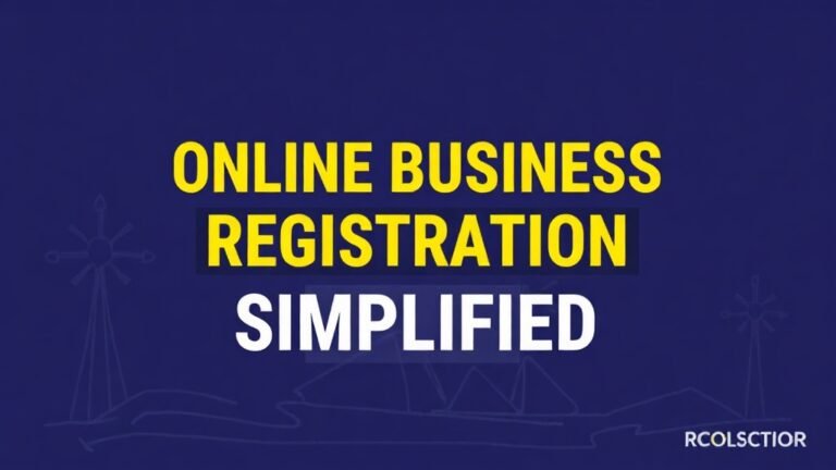 Online Business Registration Simplified: Your Path to Quick Launching