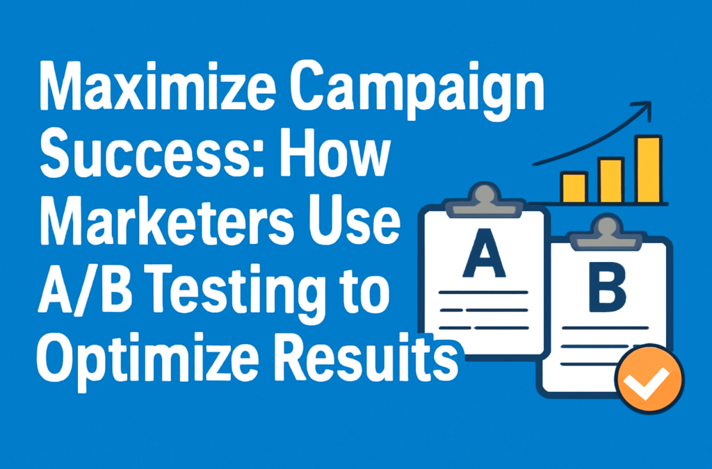 Maximize Campaign Success: How Marketers Use A/B Testing to Optimize Results
