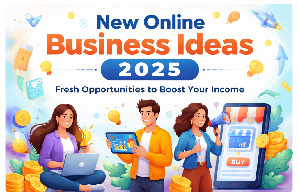 New Online Business Ideas 2025: Fresh Opportunities to Boost Your Income
