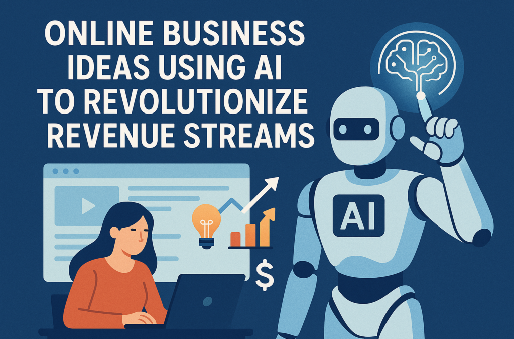 Innovative online business ideas leveraging AI to transform revenue streams and enhance profitability.