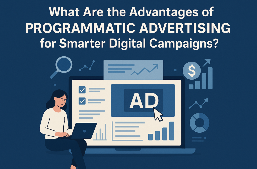 Programmatic advertising benefits for smarter digital campaigns and enhanced targeting strategies.