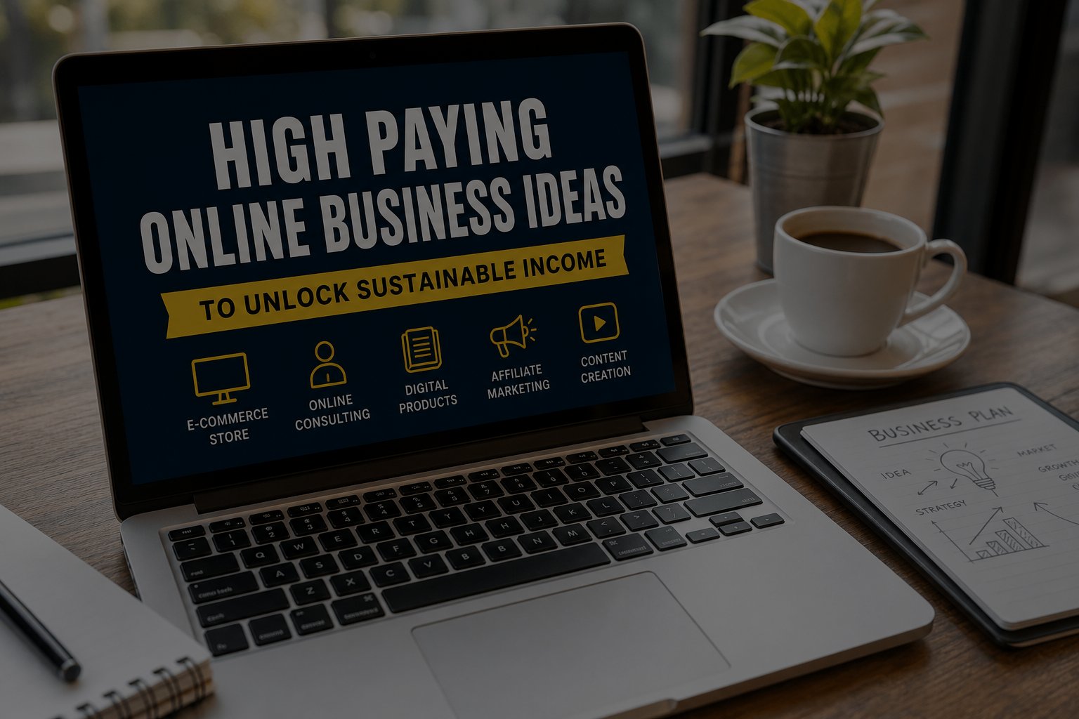 High Paying Online Business Ideas to Unlock Sustainable Income