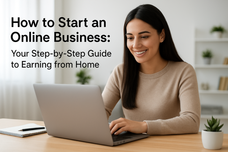how to start an online business