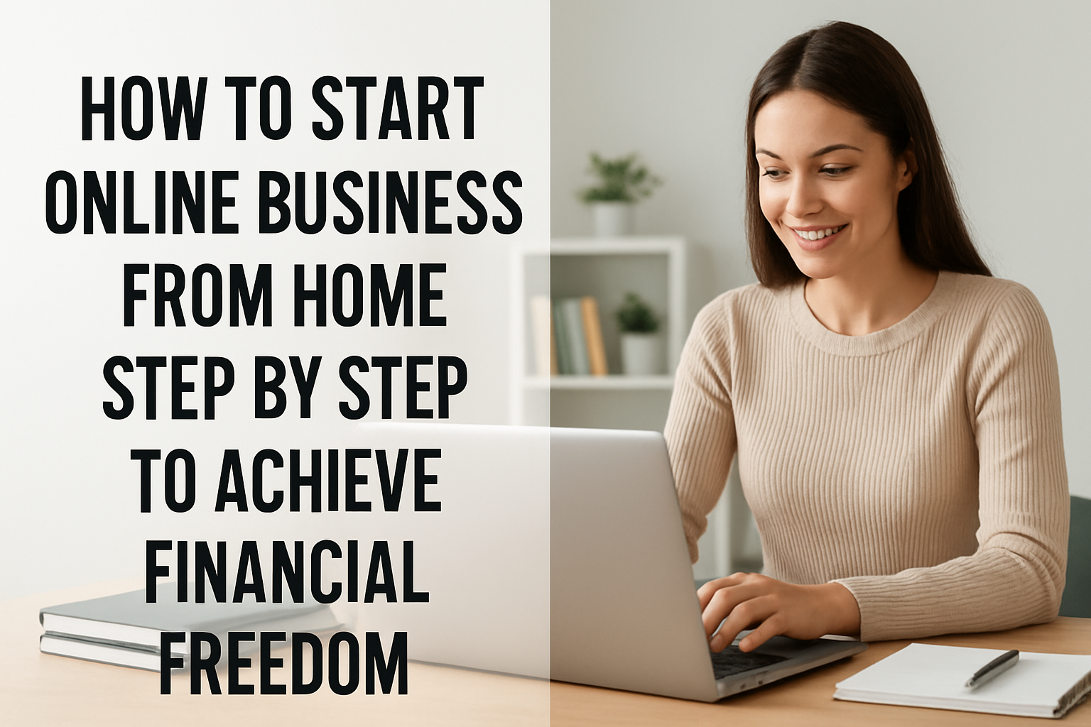 how to start online business from home step by step