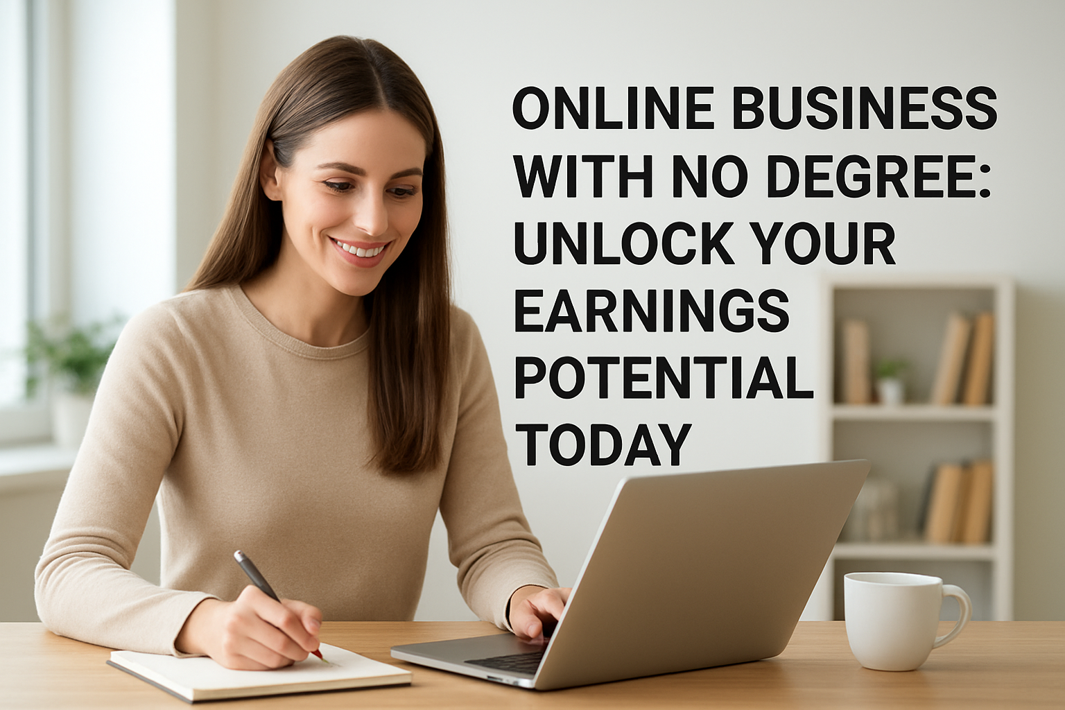 online business with no degree