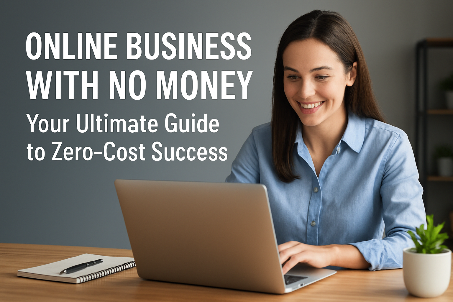 online business with no money