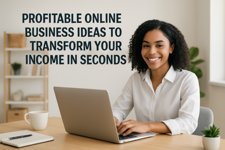 profitable online business ideas