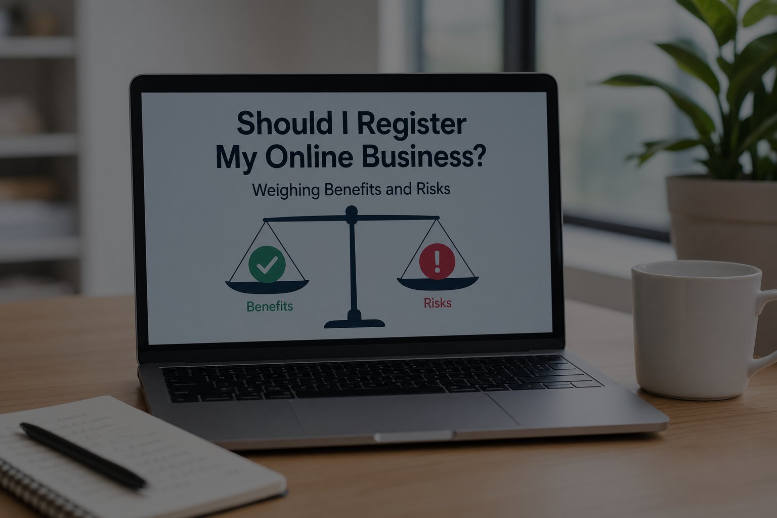 Should I Register My Online Business? Weighing Benefits and Risks